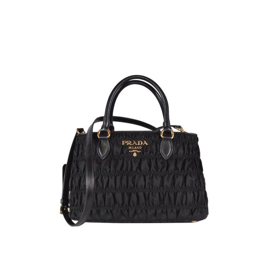 Prada Gaufre Nylon Handbag at The Platonist