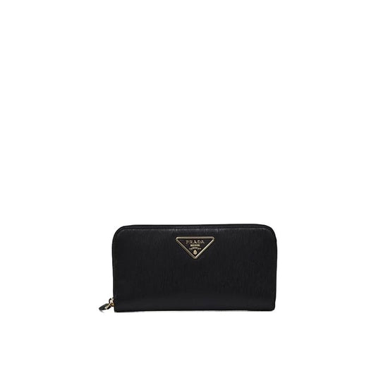 Prada Leather Logo Wallet at The Platonist