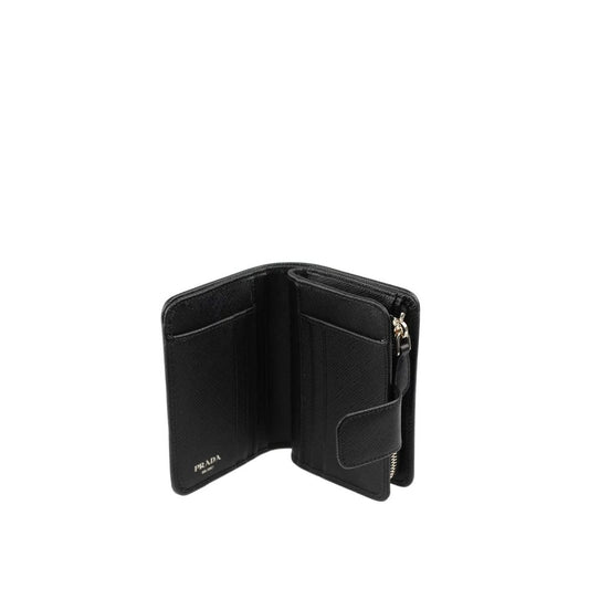 Prada Nylon and Leather French Wallet at The Platonist