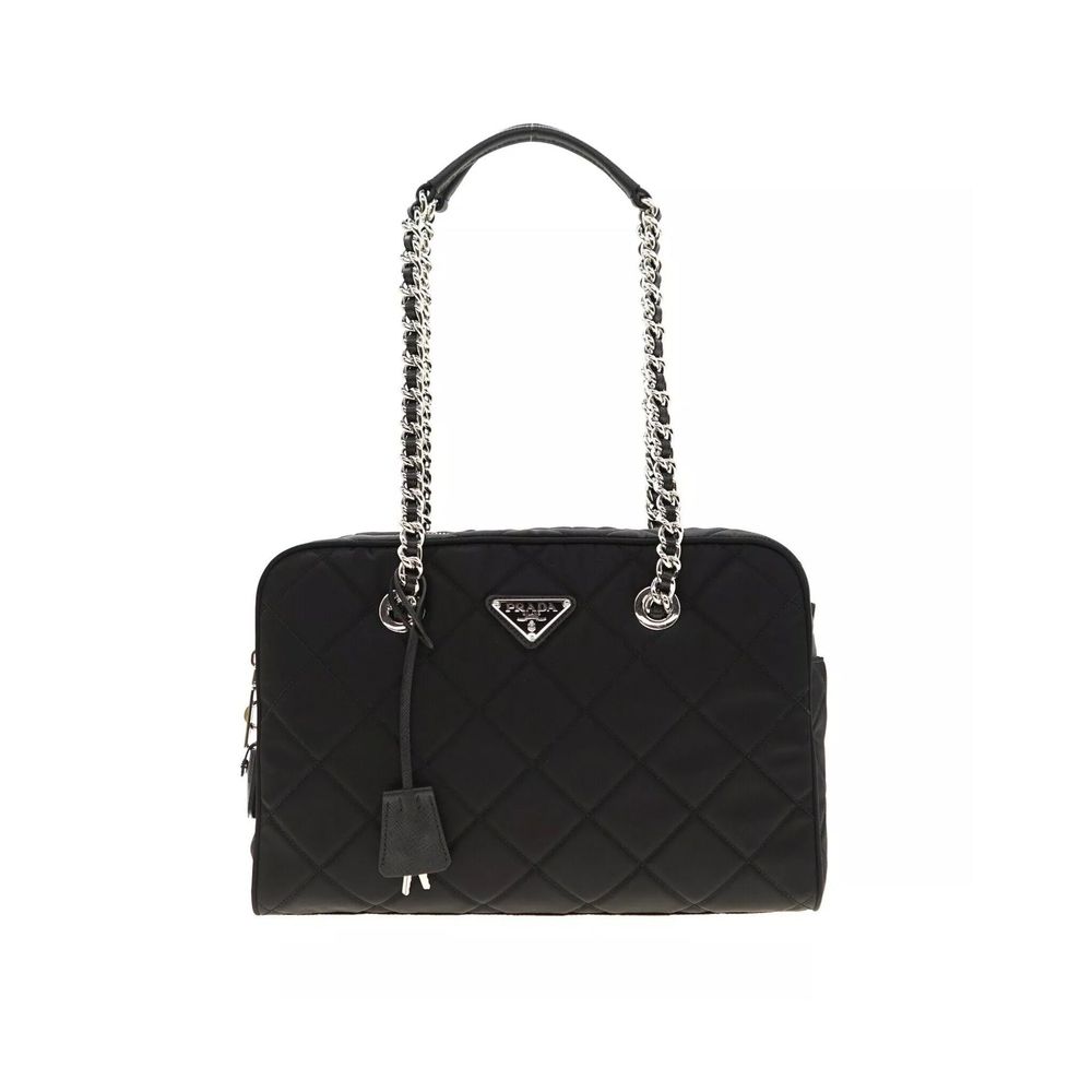 Prada Quilted Nylon Shoulder Bag at The Platonist