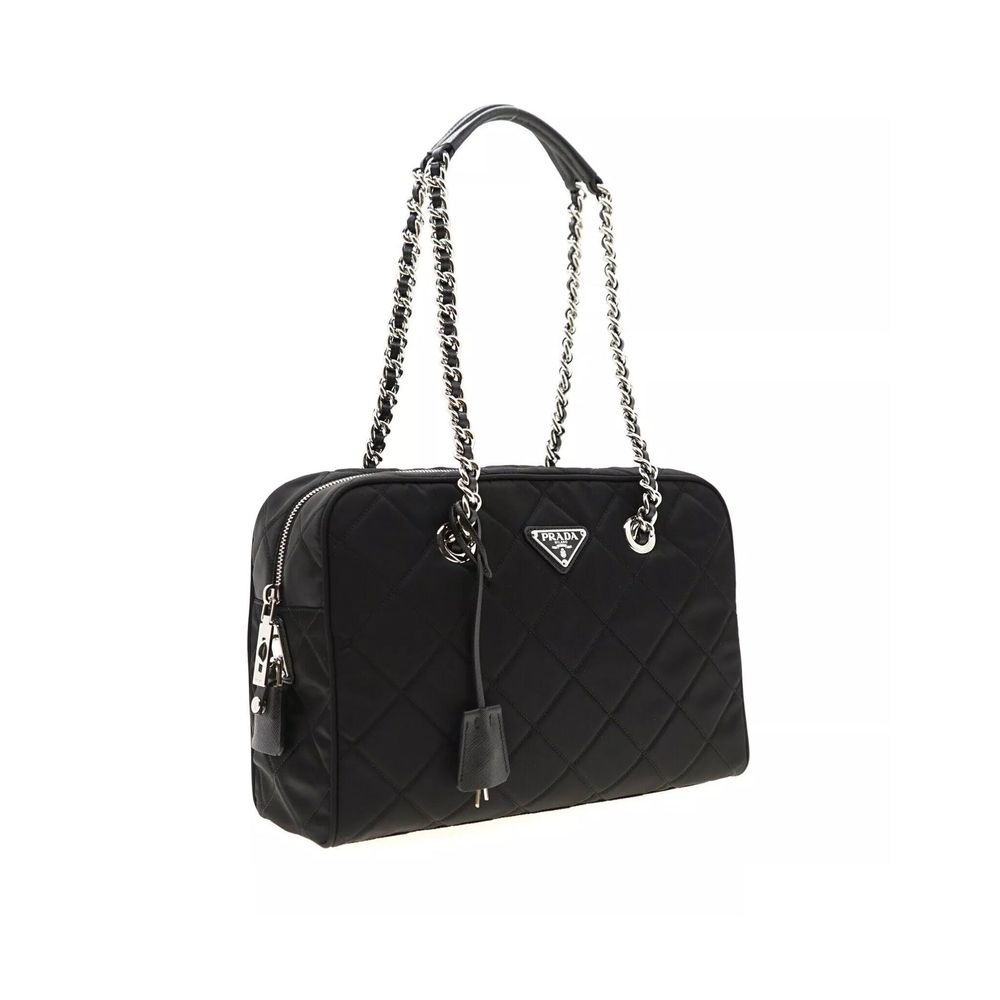 Prada Quilted Nylon Shoulder Bag at The Platonist