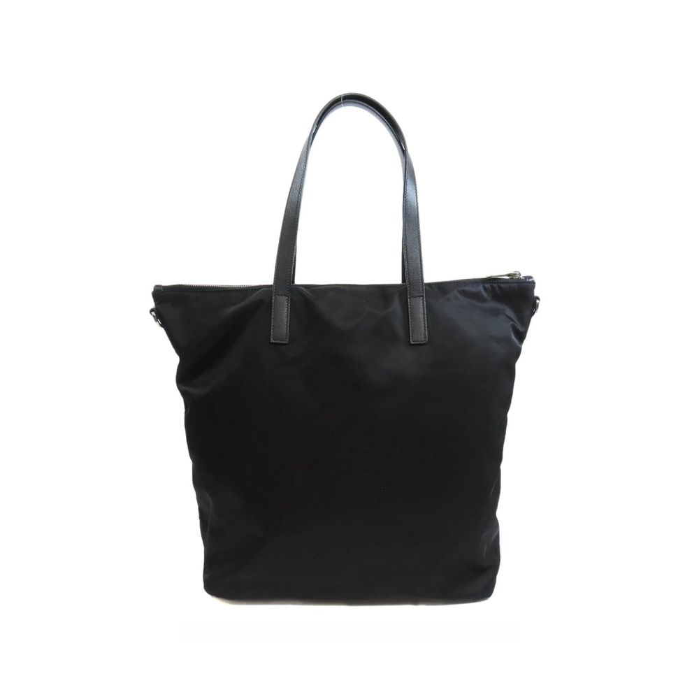 Prada Pattina Nylon Tote Bag at The Platonist