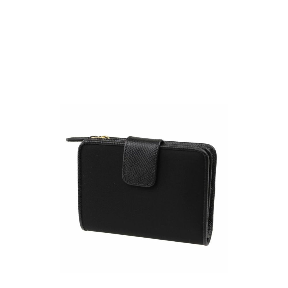Prada Nylon and Leather French Wallet at The Platonist