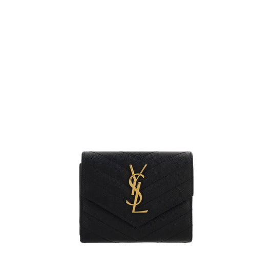Saint Laurent Cassandre Matelassé Wallet at The Platonist