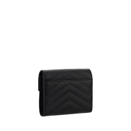 Saint Laurent Cassandre Matelassé Wallet at The Platonist