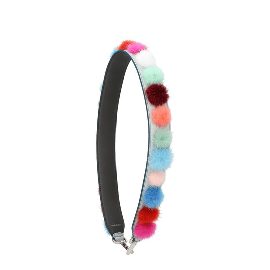 Fendi Multicolor Leder Umhängetasche