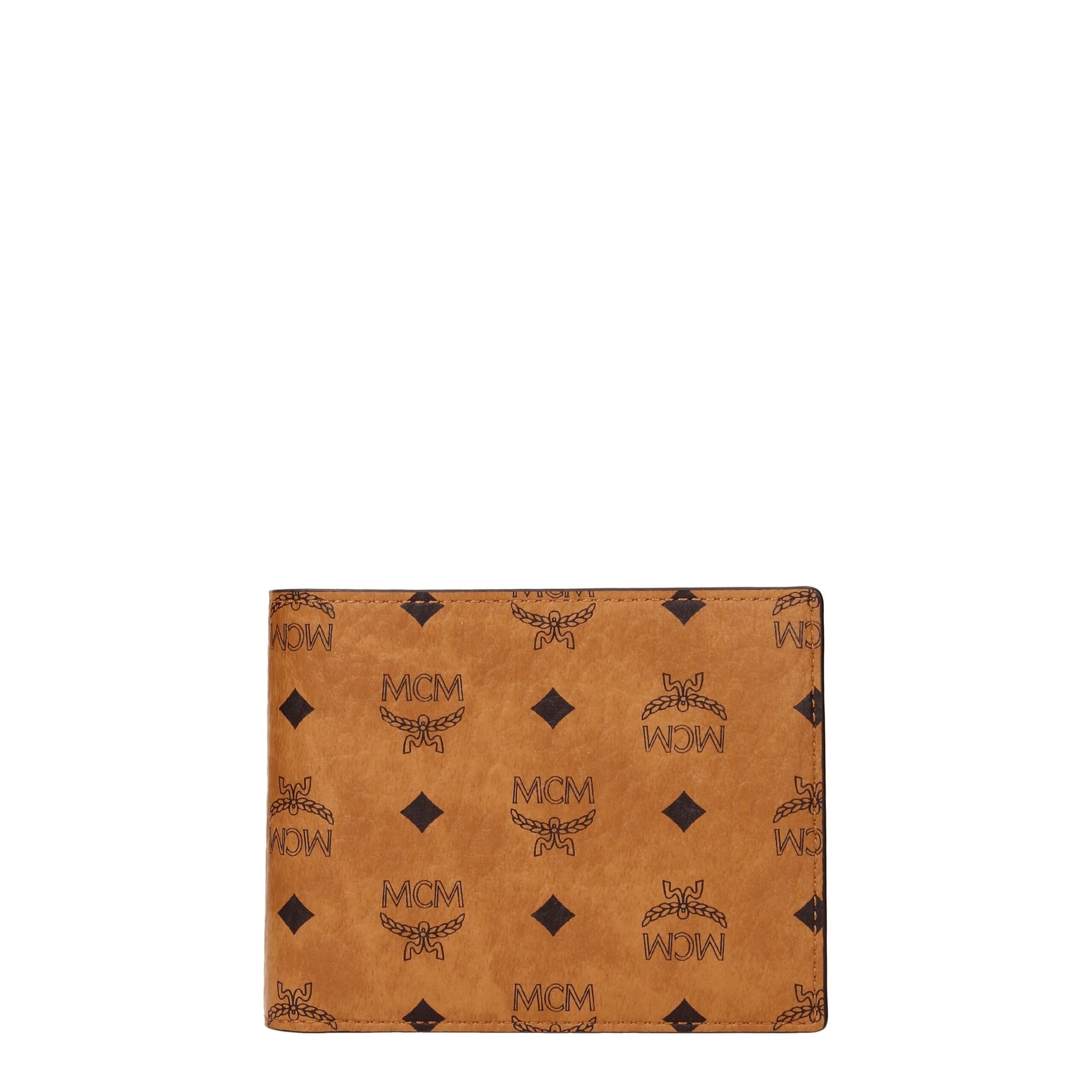 MCM Brown Leather Wallet at The Platonist