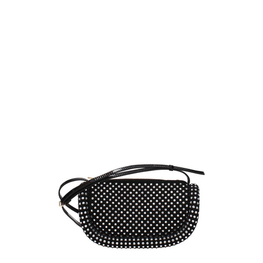 Jw Anderson Schwarz Leder Crossbody Tasche
