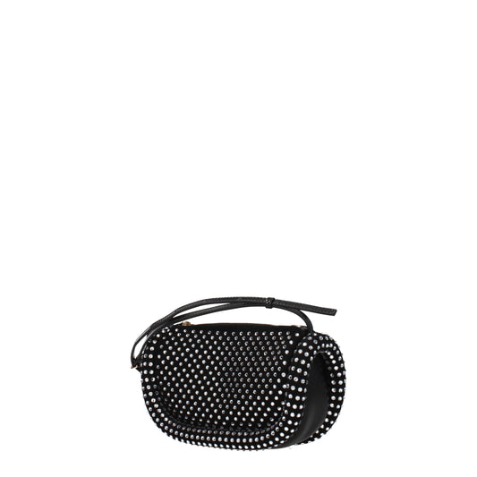 Jw Anderson Schwarz Leder Crossbody Tasche