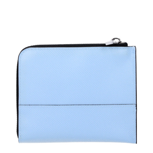 Marni Blaue Polyethylen-Geldbörsen