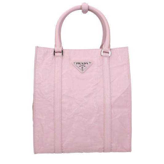 Prada Rosa Lederhandtasche
