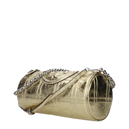 Tory Burch Schultertasche aus goldenem Leder