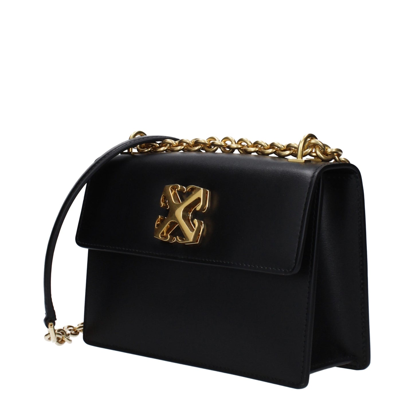 Sacs à bandoulière en cuir noir Off-White