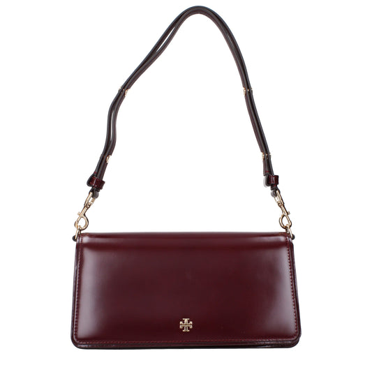 Sac à bandoulière en cuir rouge Tory Burch