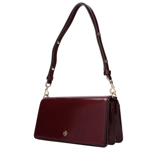 Sac à bandoulière en cuir rouge Tory Burch