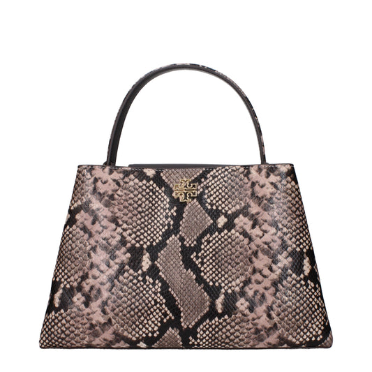Sac à main en cuir rose Tory Burch