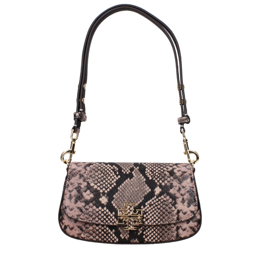 Sac à bandoulière en cuir rose Tory Burch