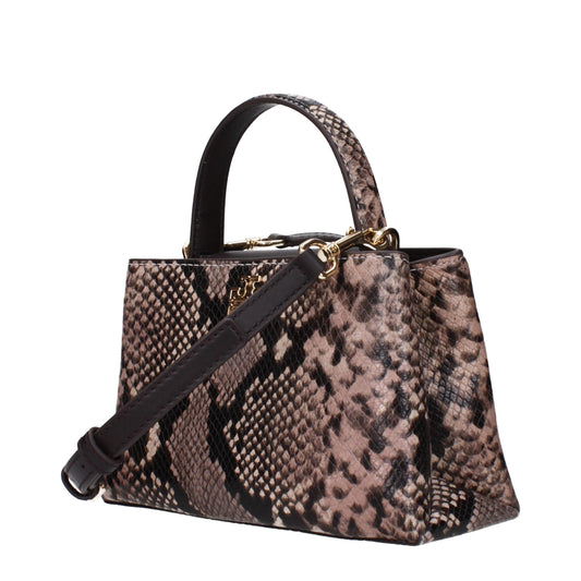 Tory Burch Rosa Lederhandtasche
