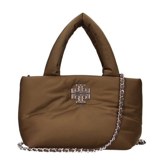 Sac à main en tissu marron Tory Burch