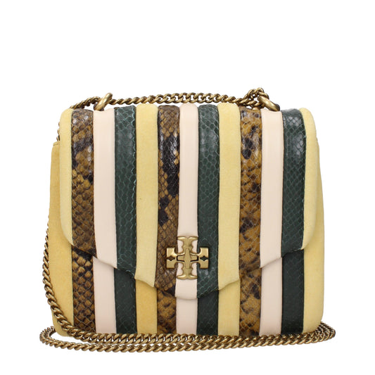 Sac à bandoulière en cuir jaune Tory Burch