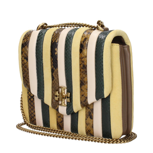 Sac à bandoulière en cuir jaune Tory Burch