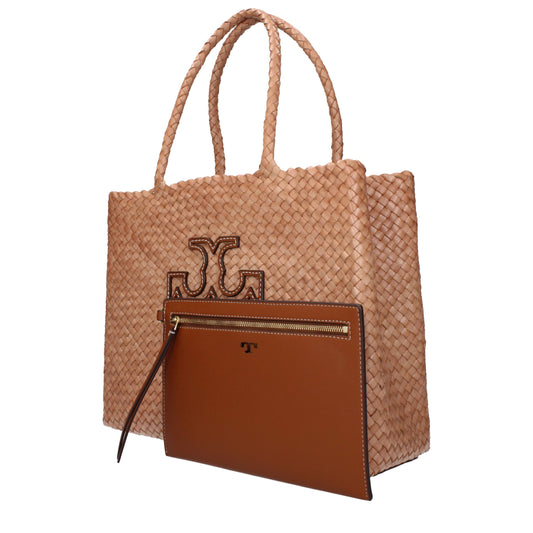 Sac à bandoulière en cuir rose Tory Burch
