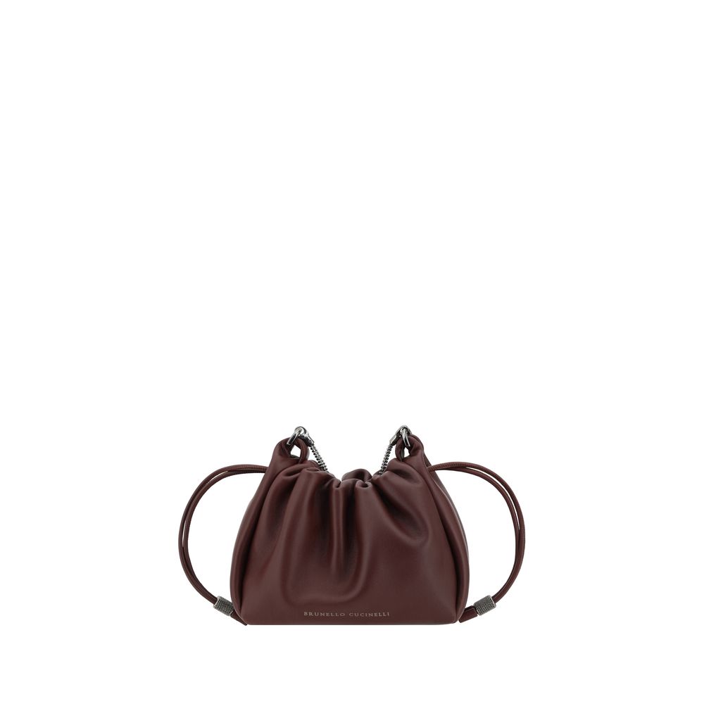 Brunello Cucinelli Bucket Mellow mini Shoulder Bag at The Platonist