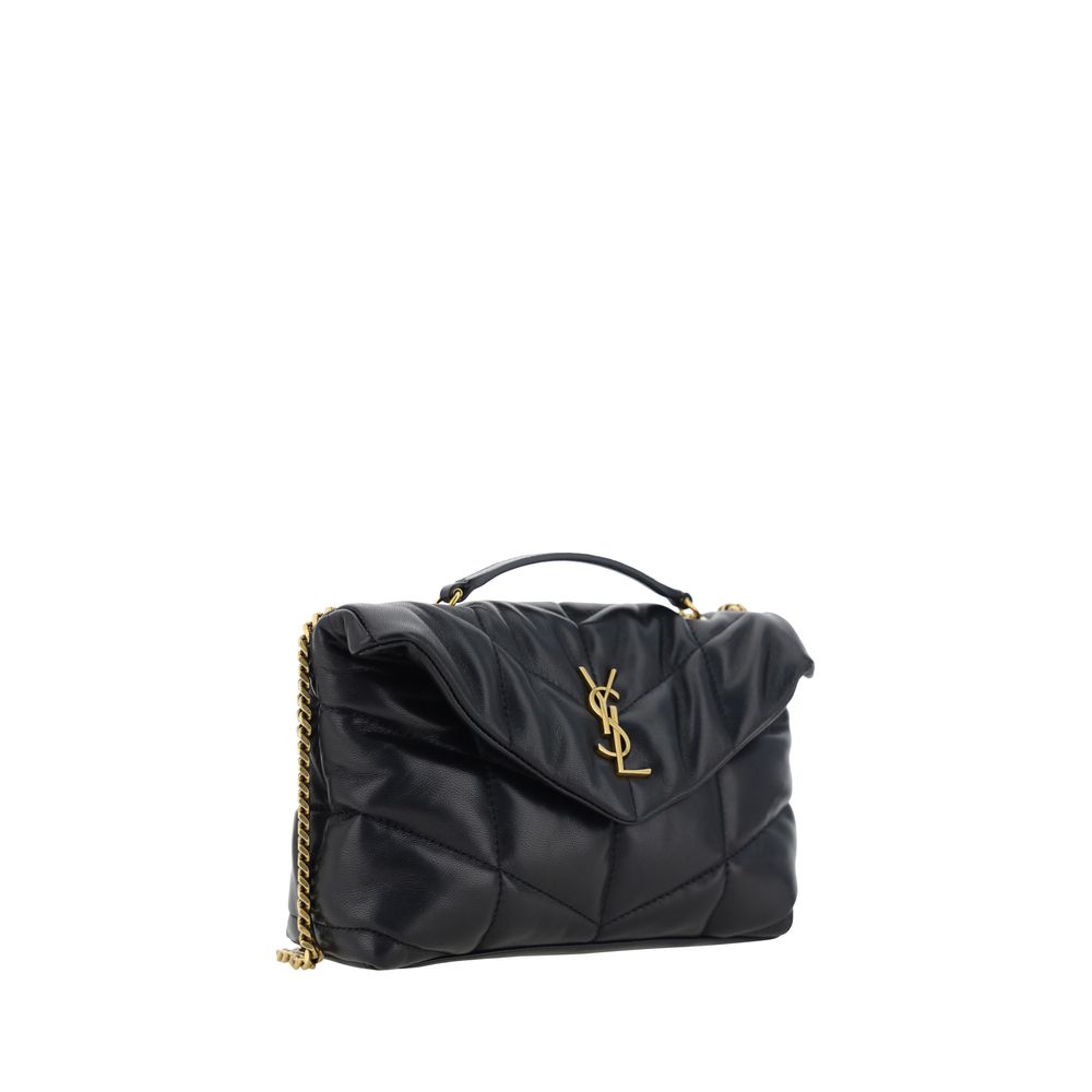 Saint Laurent Puffer Toy Shoulder Bag at The Platonist