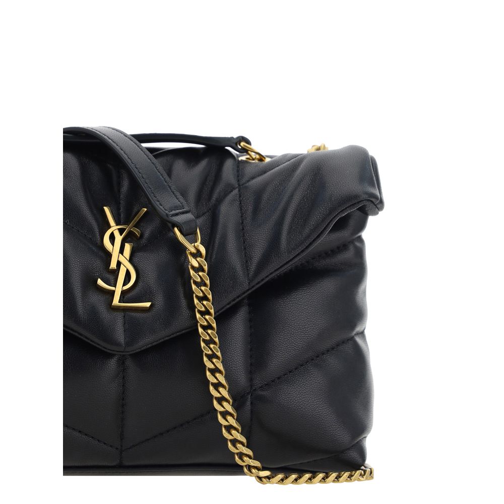 Saint Laurent Puffer Toy Shoulder Bag at The Platonist