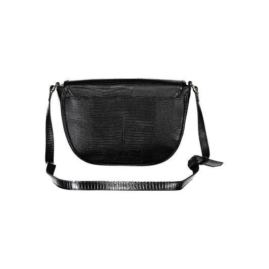 Sac à main en polyéthylène noir La Martina