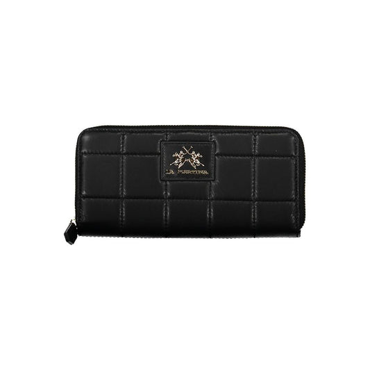 Sac à main en polyéthylène noir La Martina