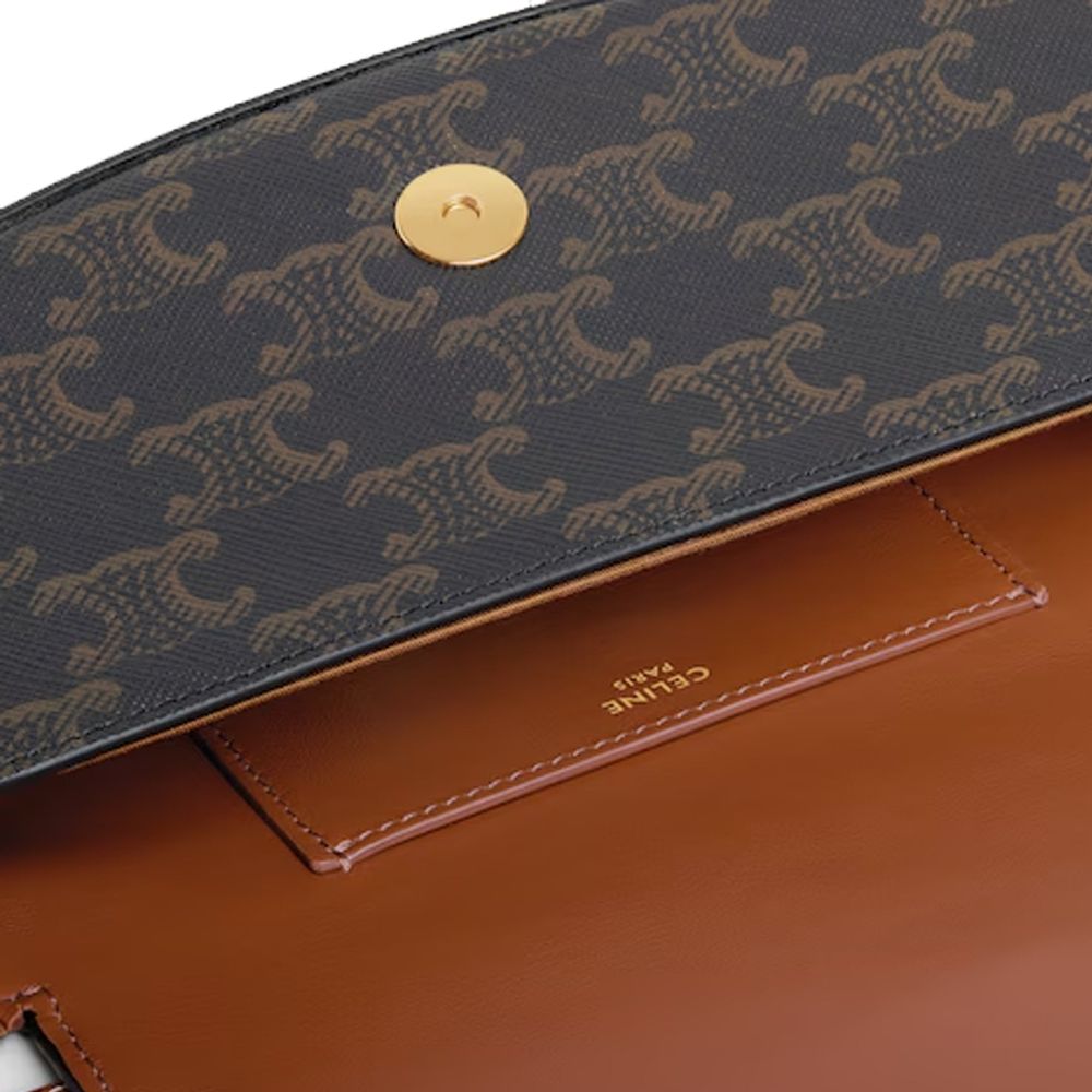 Celine Triomphe Tabou Shoulder Bag at The Platonist
