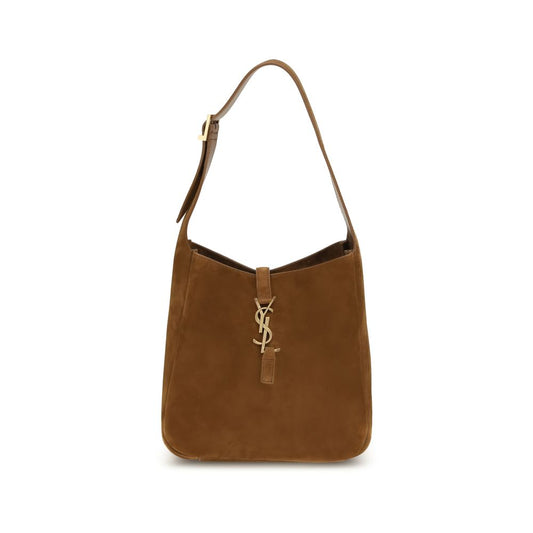 Saint Laurent Le 5 à 7 suede Shoulder Bag at The Platonist