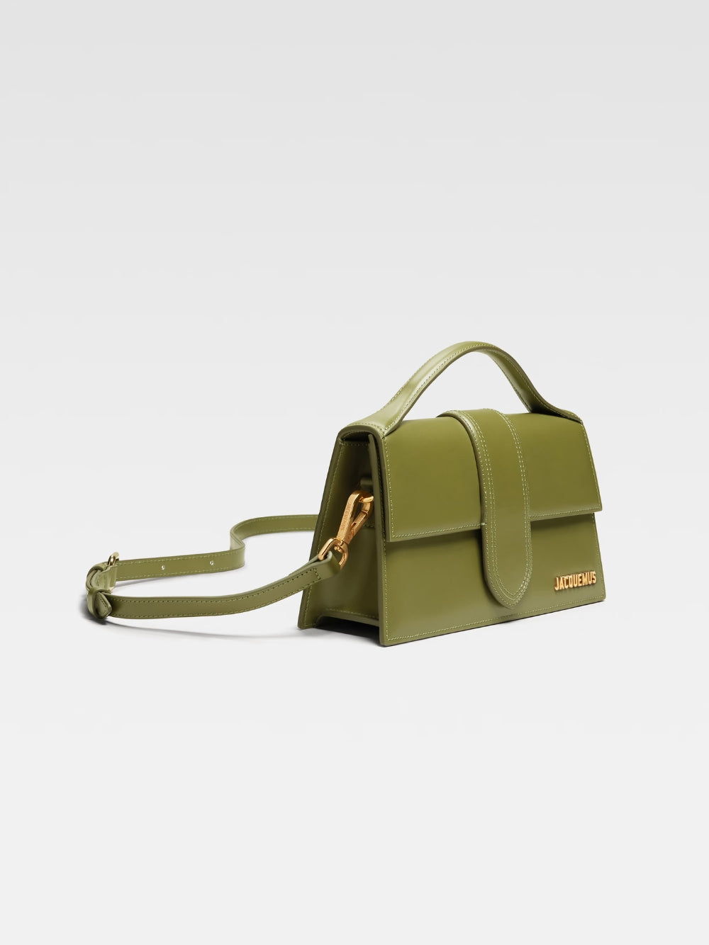 Jacquemus Le Grand Bambino Khaki Bag at The Platonist