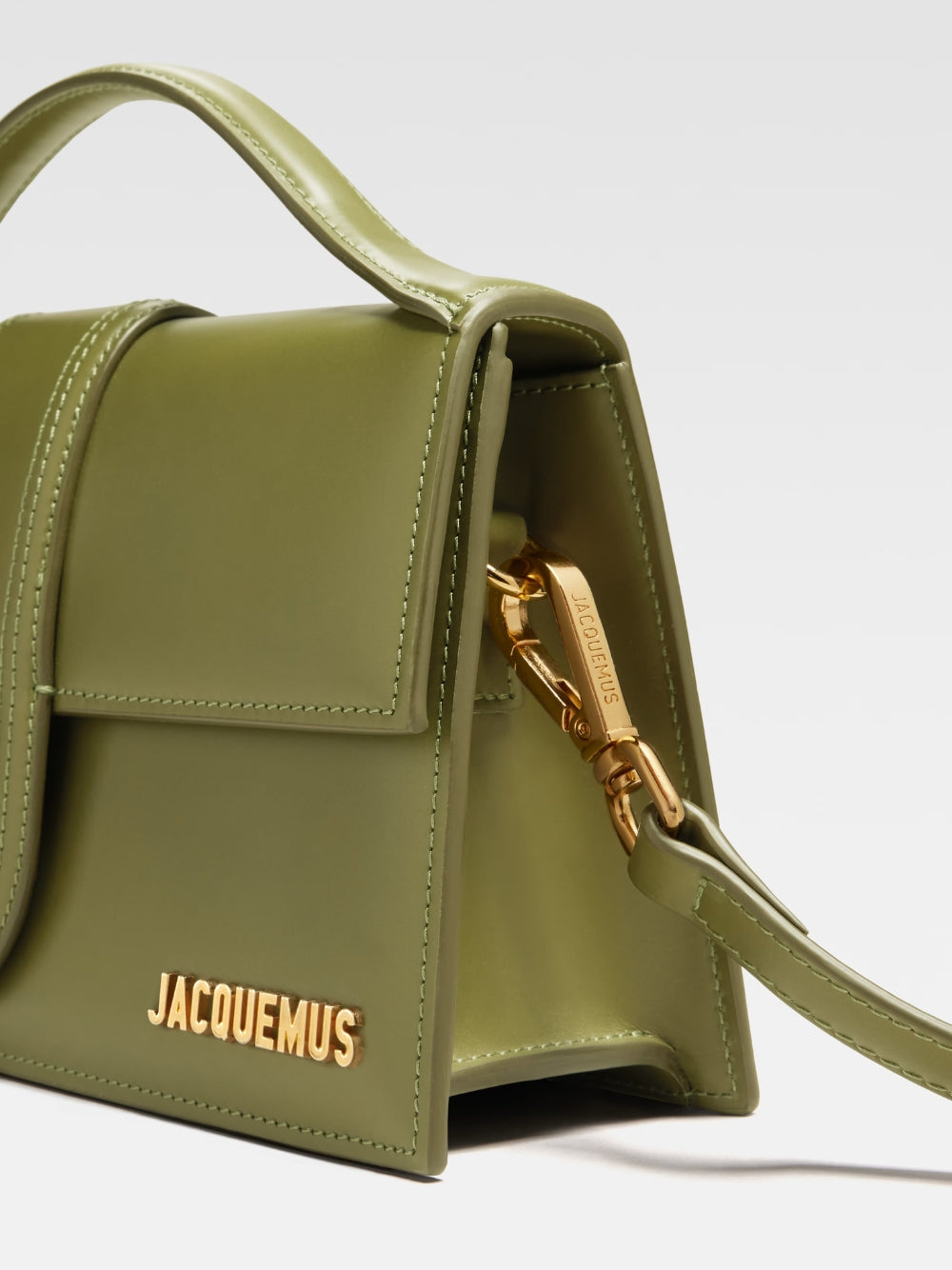 Jacquemus Le Grand Bambino Khaki Bag at The Platonist