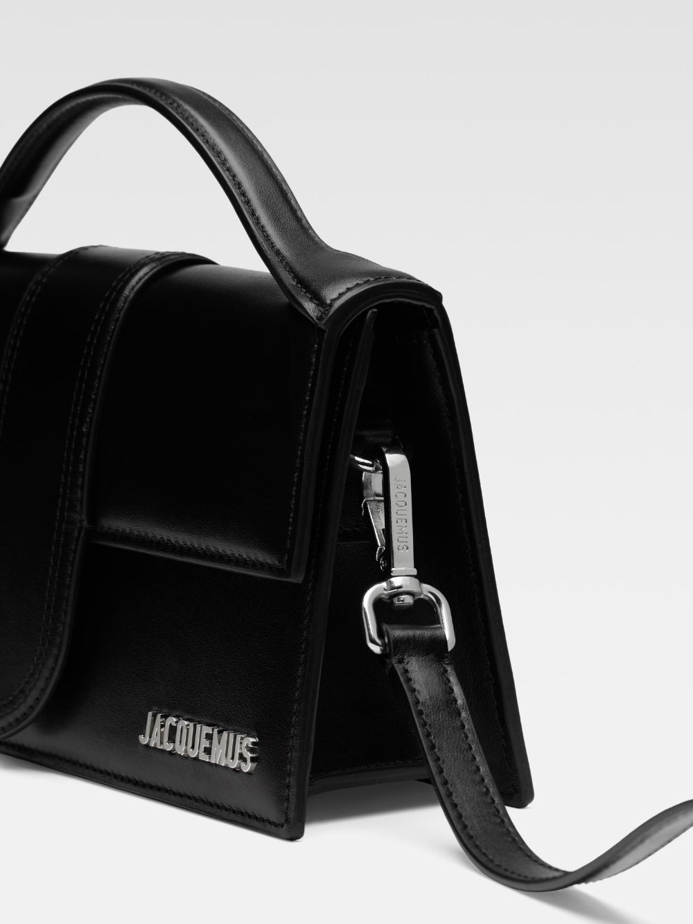 Jacquemus Le Grand Bambino Black Bag at The Platonist
