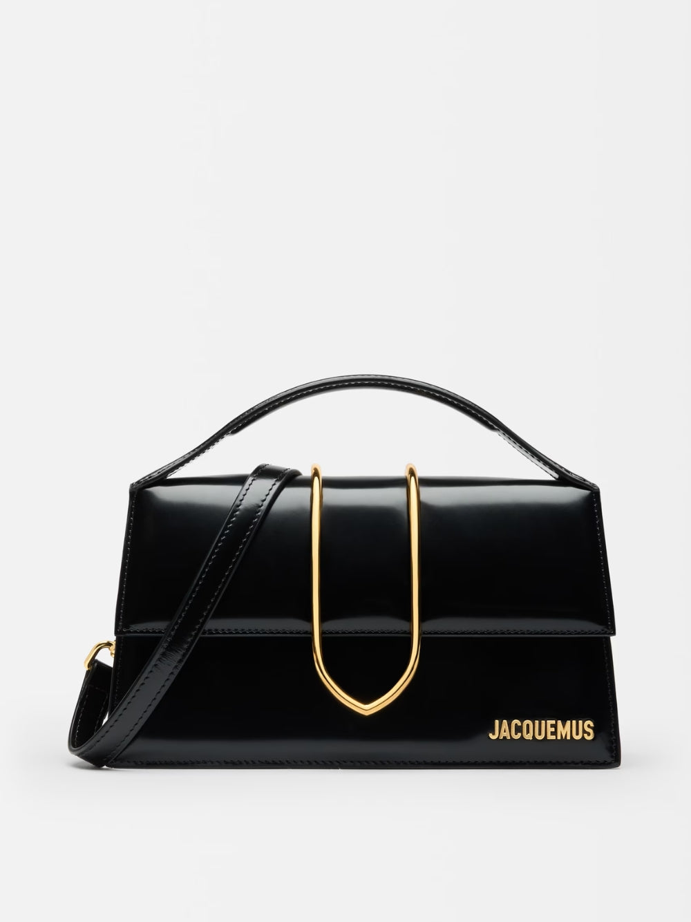 Jacquemus Le Grand Bambino Black Bag at The Platonist