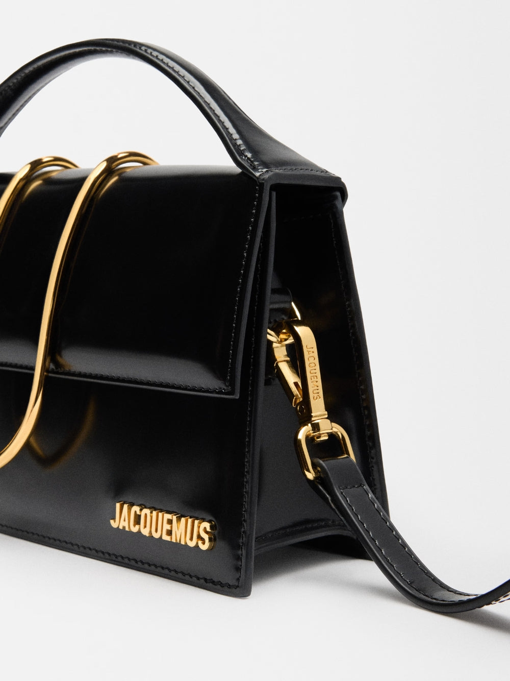 Jacquemus Le Grand Bambino Black Bag at The Platonist