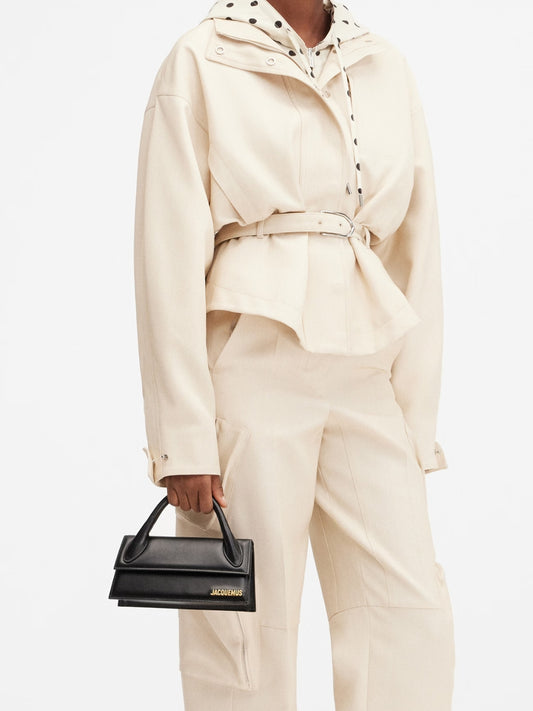 Jacquemus Le Chiquito Long Black Bag at The Platonist