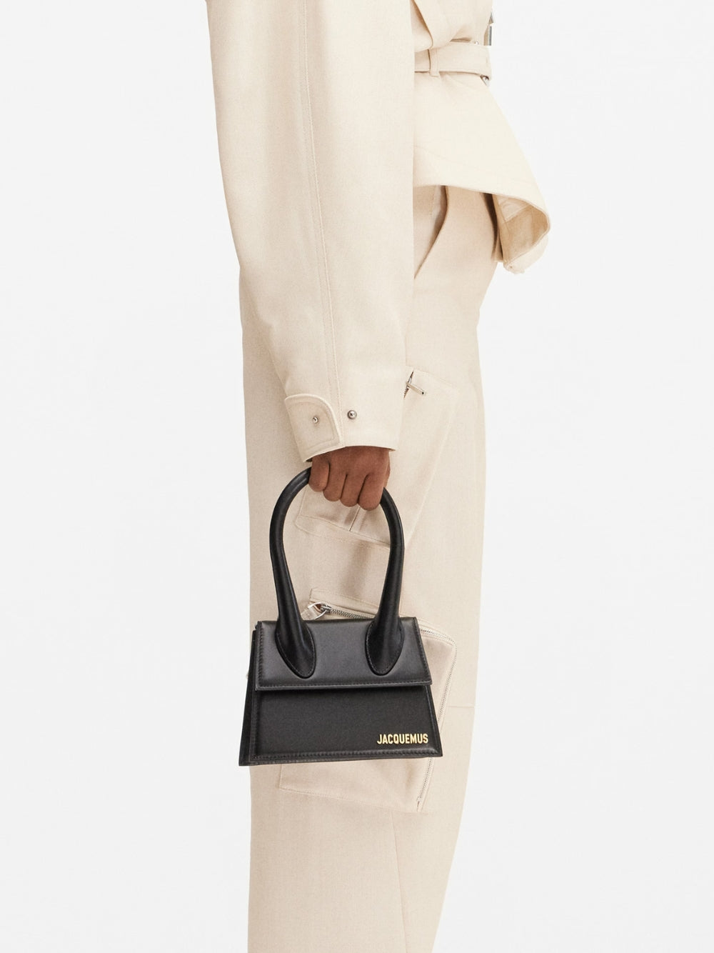 Jacquemus Le Chiquito Moyen Black Bag at The Platonist