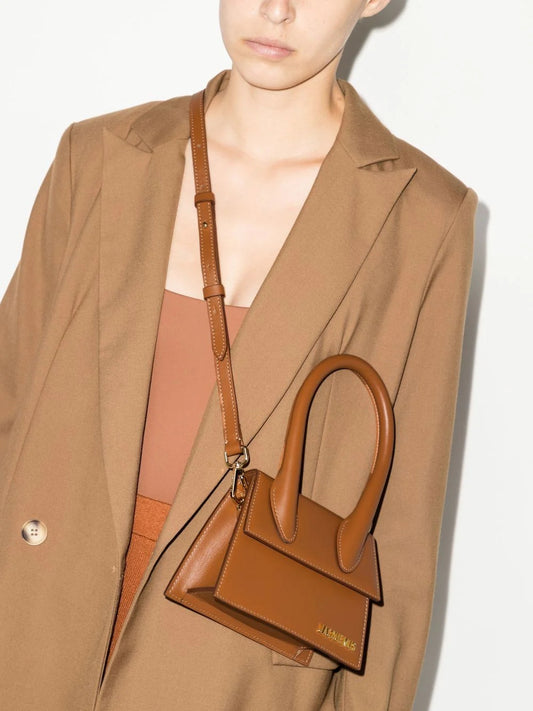 Jacquemus Le Chiquito Moyen Brown Bag at The Platonist