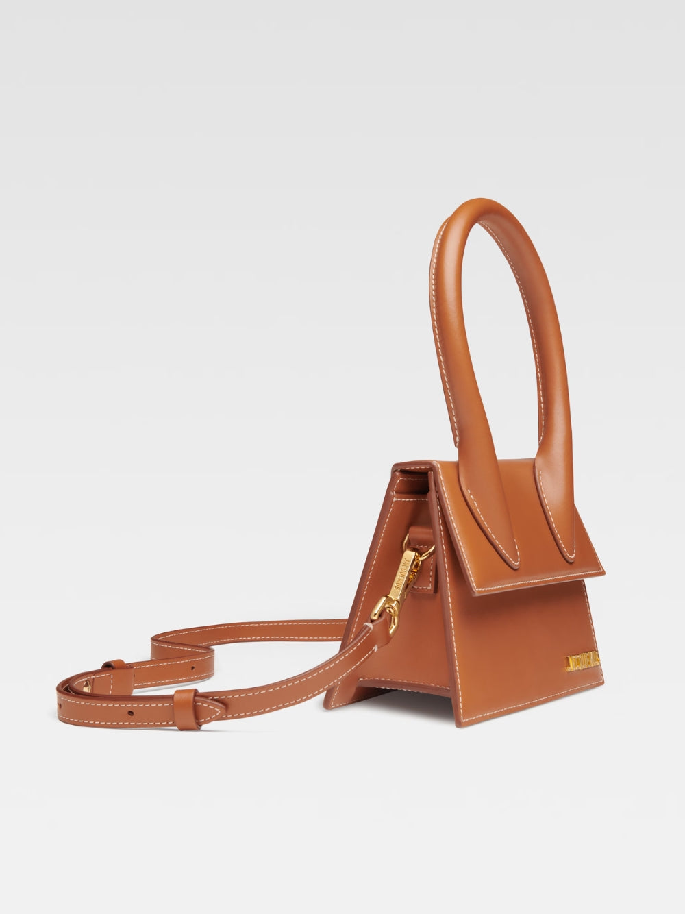 Jacquemus Le Chiquito Moyen Brown Bag at The Platonist