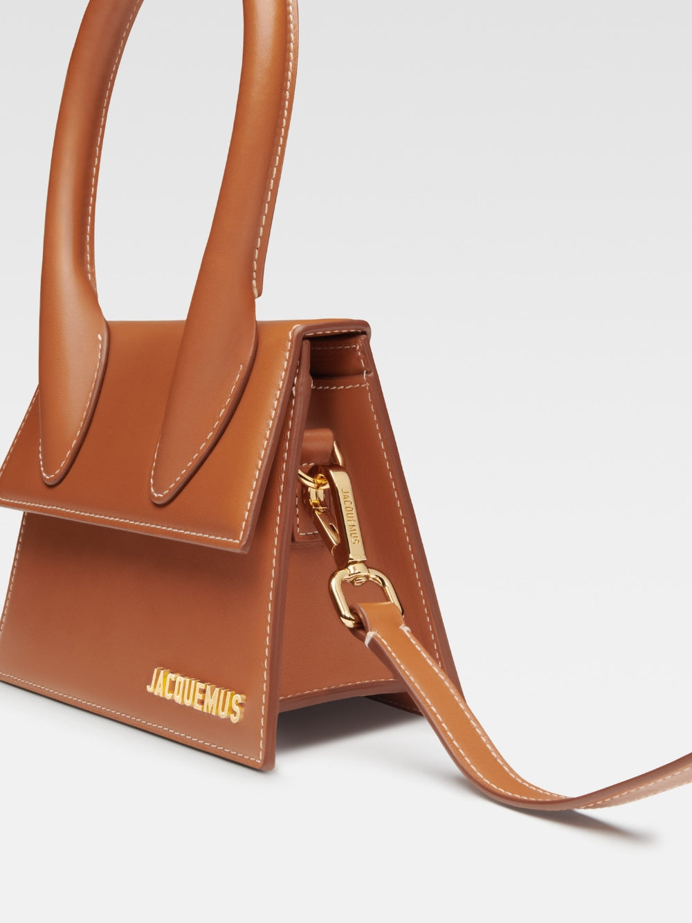 Jacquemus Le Chiquito Moyen Brown Bag at The Platonist