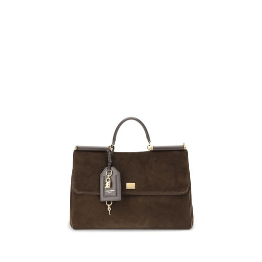 Sac à main en daim Dolce &amp; Gabbana Sicily