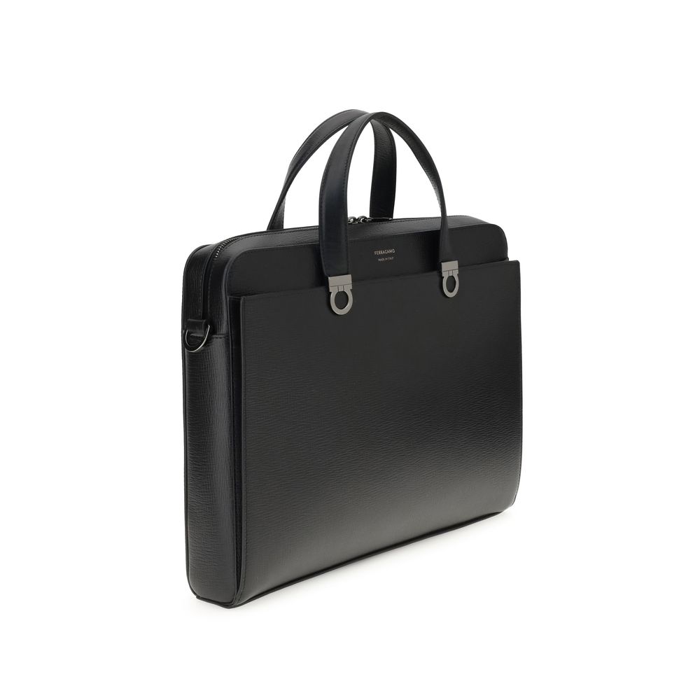 Ferragamo Gancini business Handbag at The Platonist