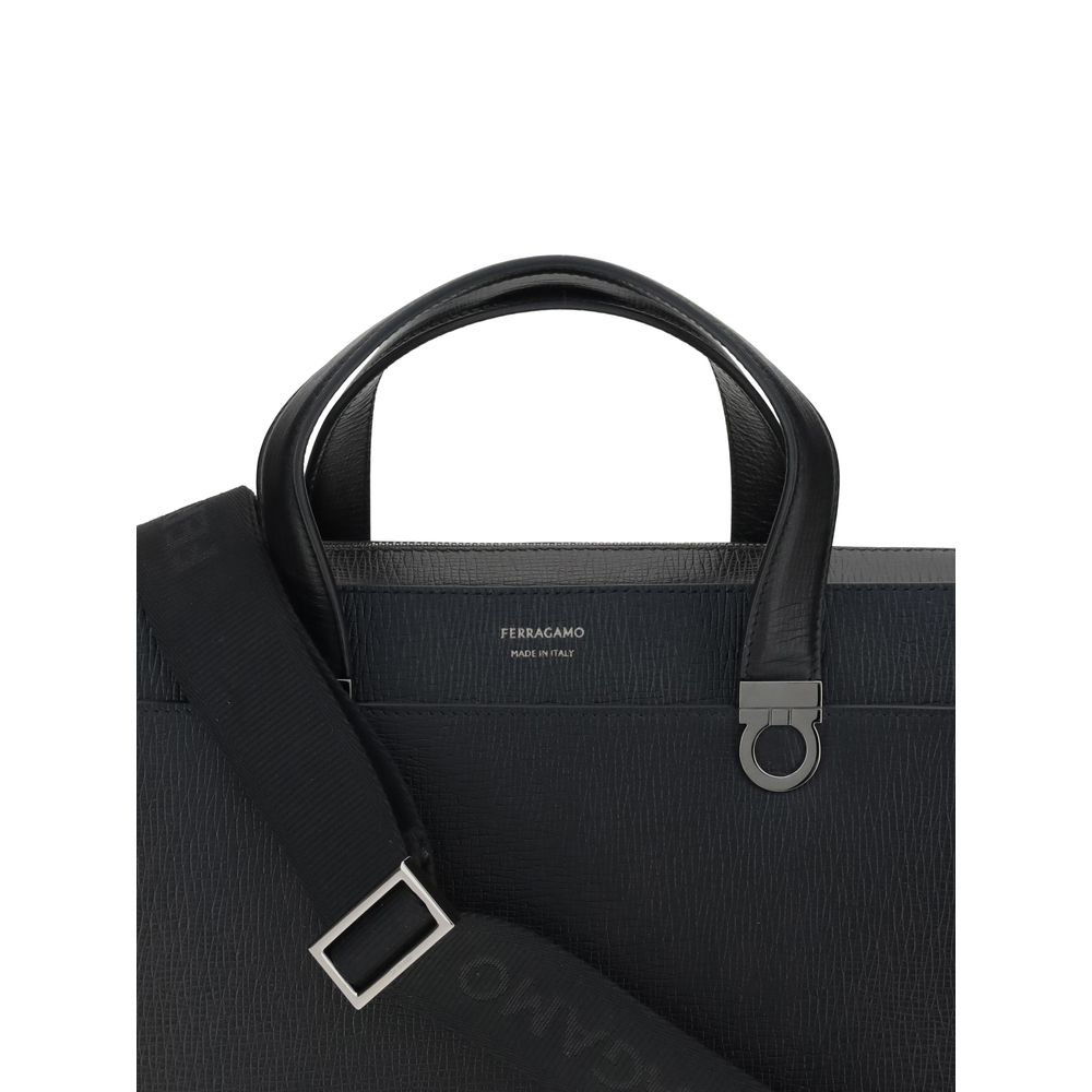 Ferragamo Gancini business Handbag at The Platonist