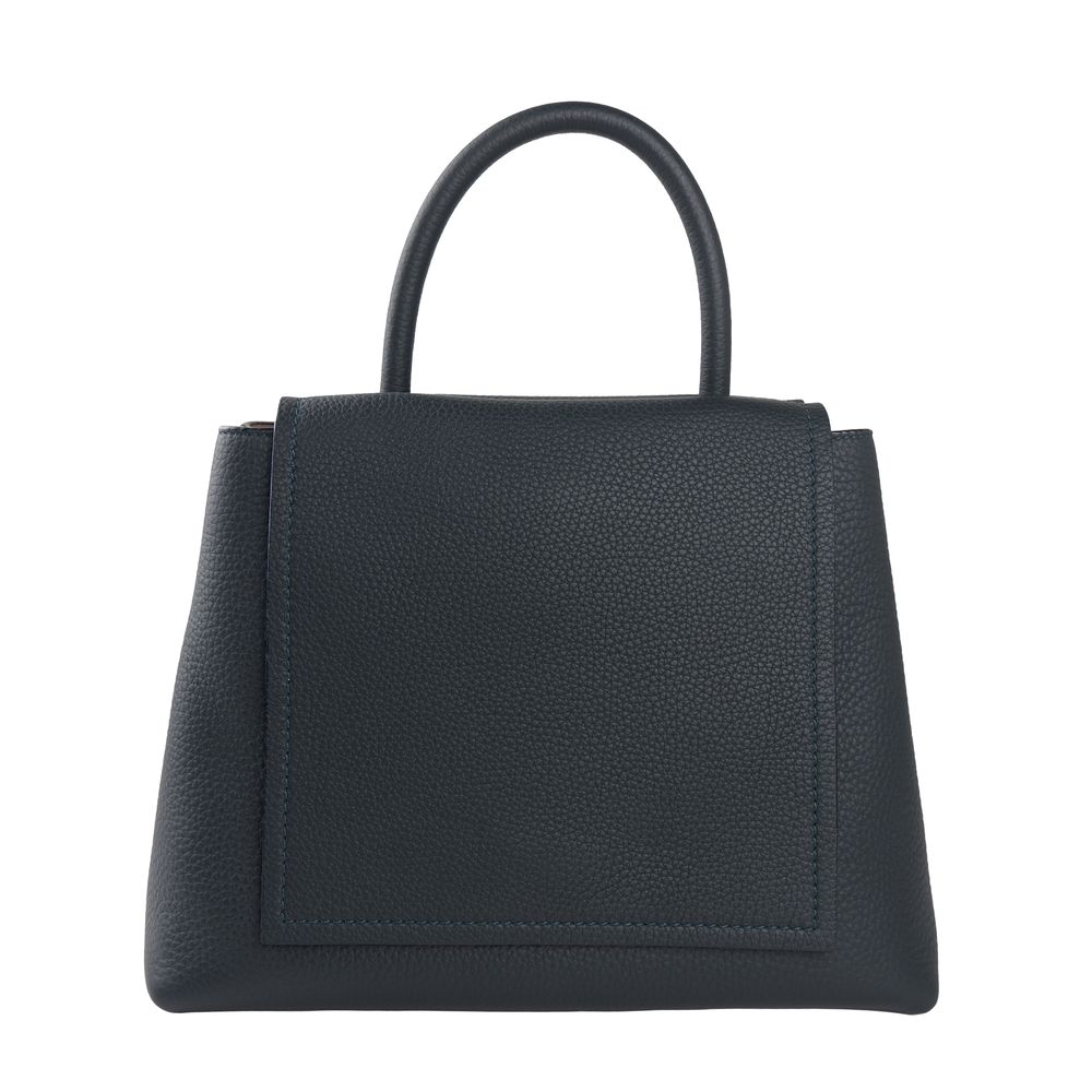 Giada Blue Leather Handbag at The Platonist