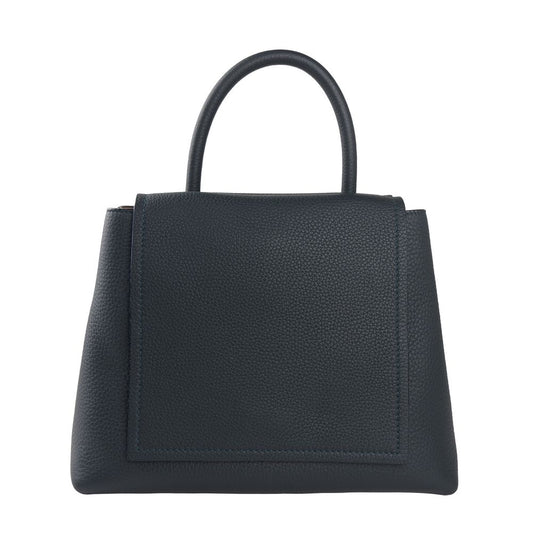 Giada Blue Leather Handbag at The Platonist