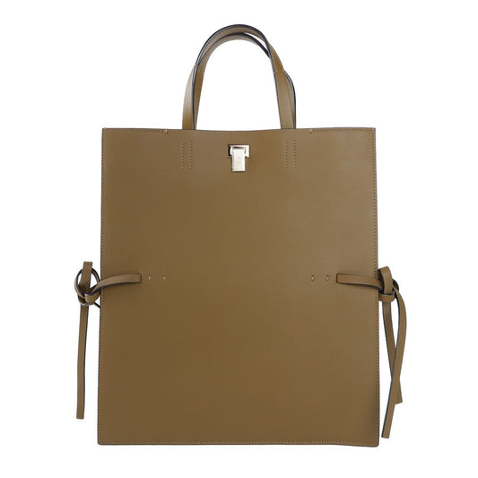 Giada Brown Leather Handbag at The Platonist