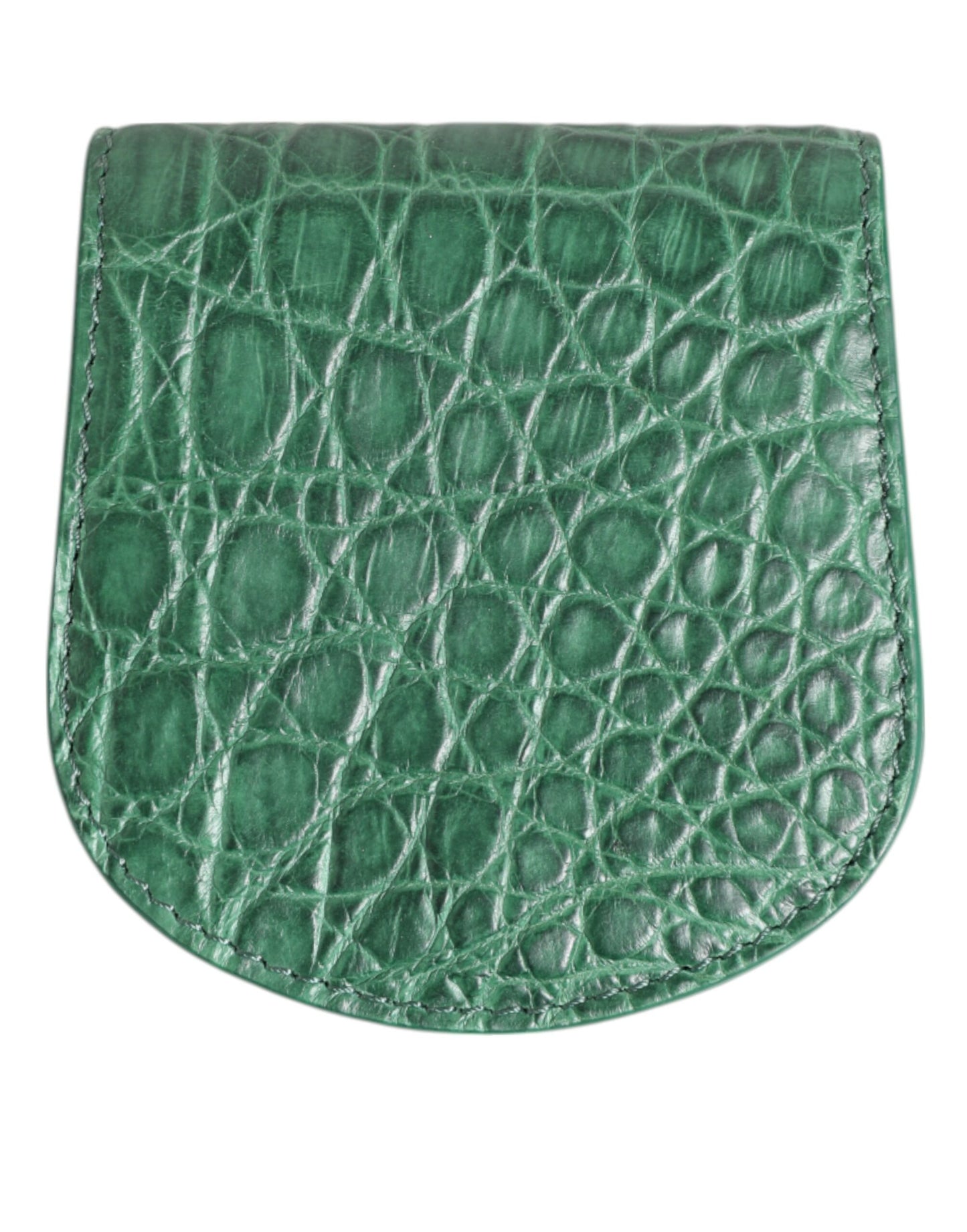 Dolce & Gabbana Exquisite Exotic Skin Coin Case Wallet